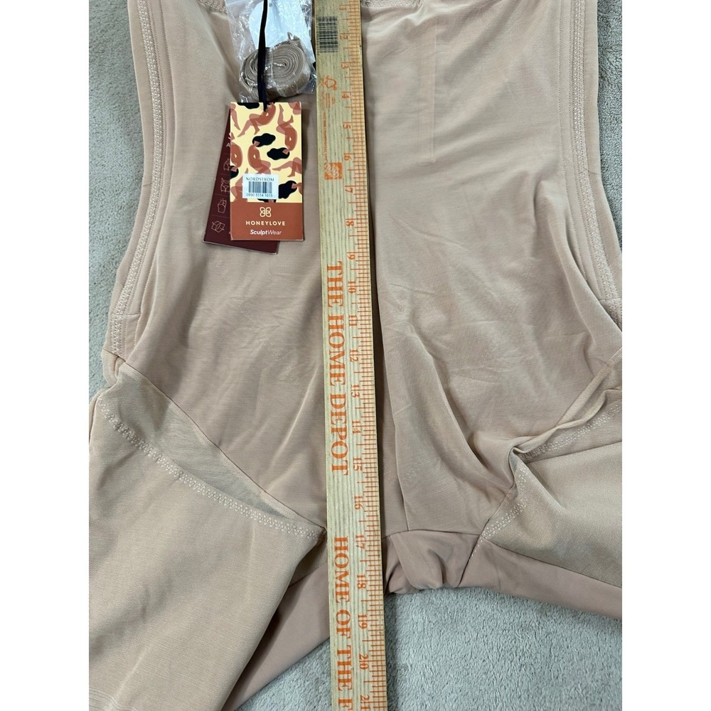 Honeylove High-Waisted Superpower Sculptwear Short 1X Nude Sand patented NEW‎ - Picture 10 of 13